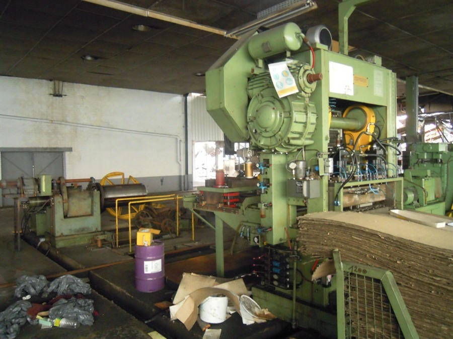 Schalch, 150 T + decoiler/feeder/cut to length