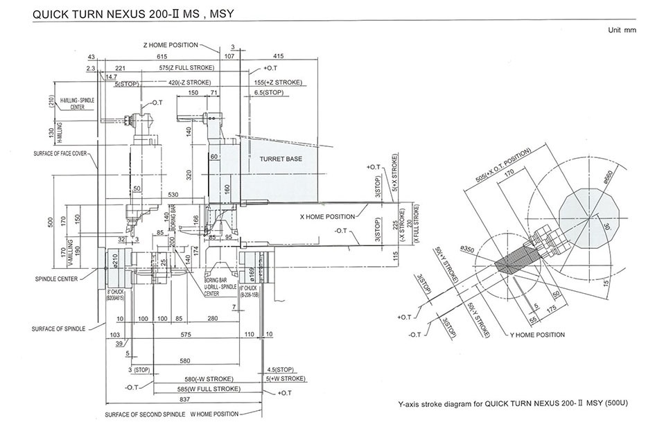 Mazak, Quick Turn Nexus 200-II MS Ø 380 mm CNC