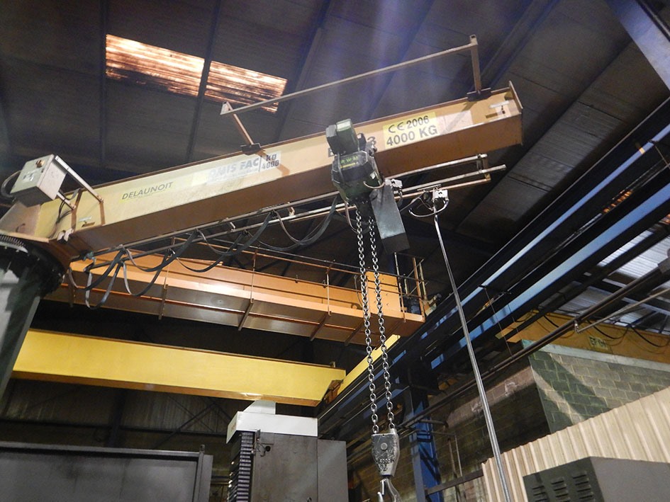 Delaunoit, Jib crane 4 ton