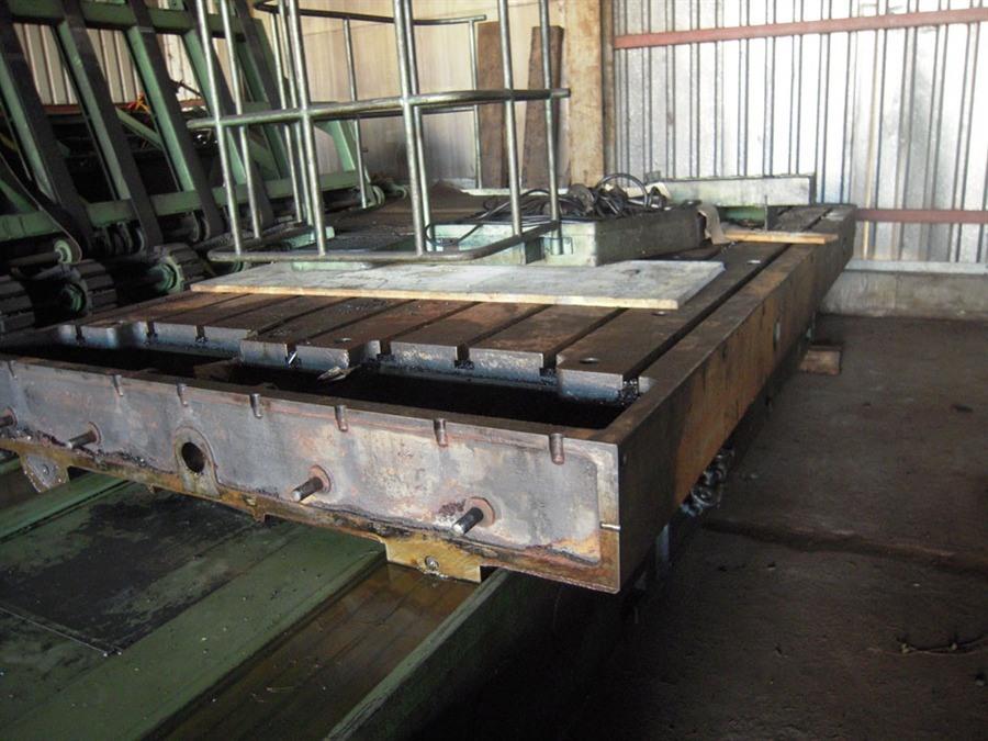 T-slot Table, 8200 x 2230 mm