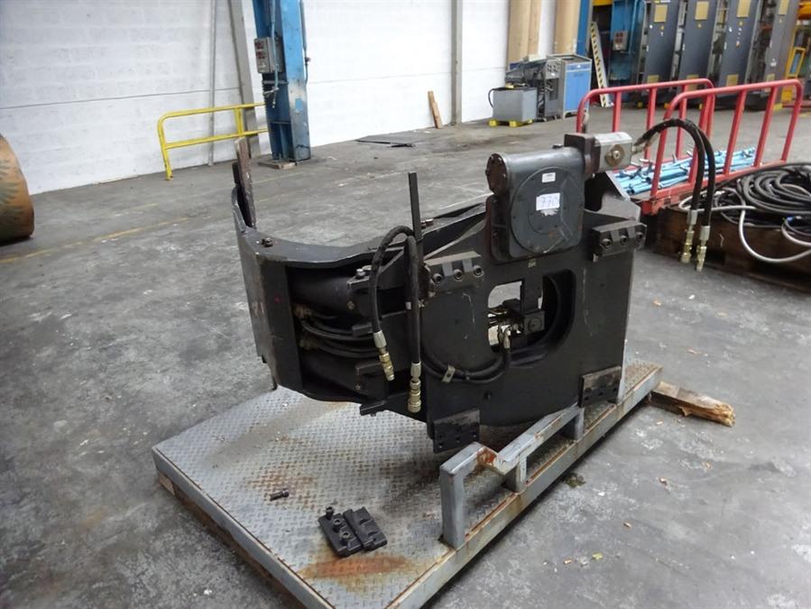 Forklift attachment, Kaup roll clamp