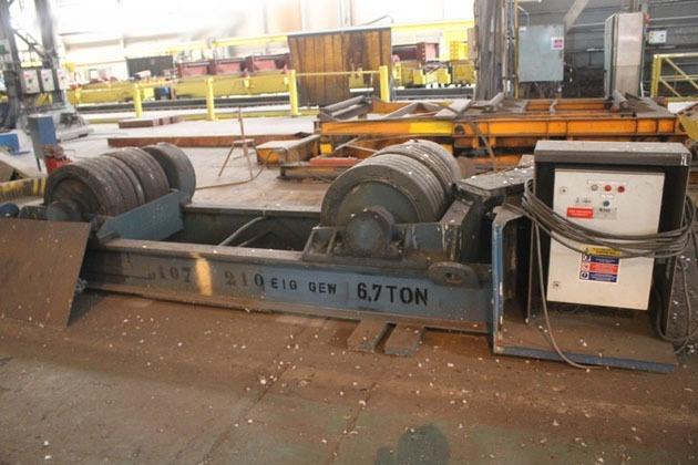 Passerini welding positioner, 55 ton