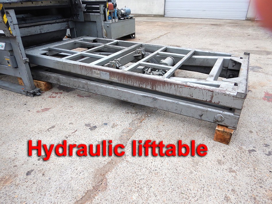 Iowa, Slitting & cut to length 1600 x 3 x 12 ton