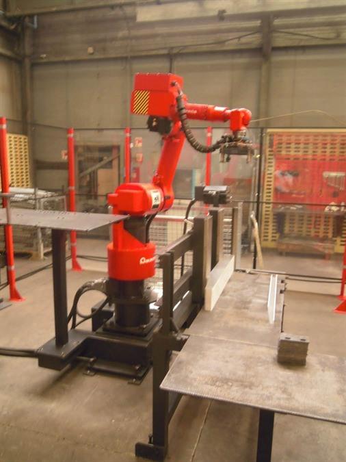 Amada, Astro 100T x 3220 CNC Robot bending Cell