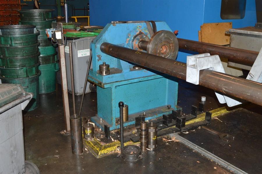 Press for rolls/tubes, 100 ton