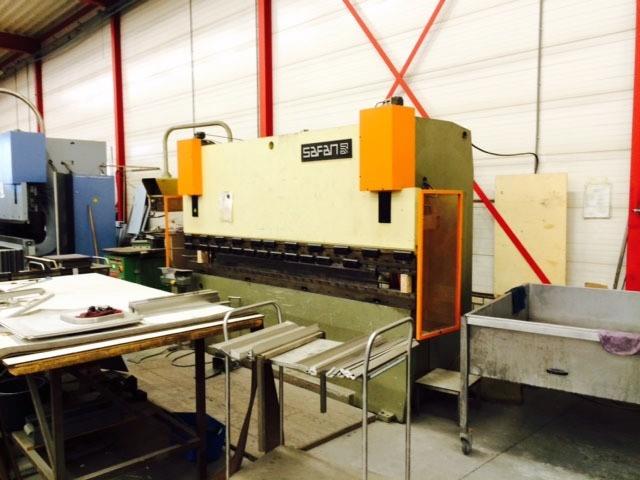 Safan DNCS, 80 ton x 3100 mm CNC