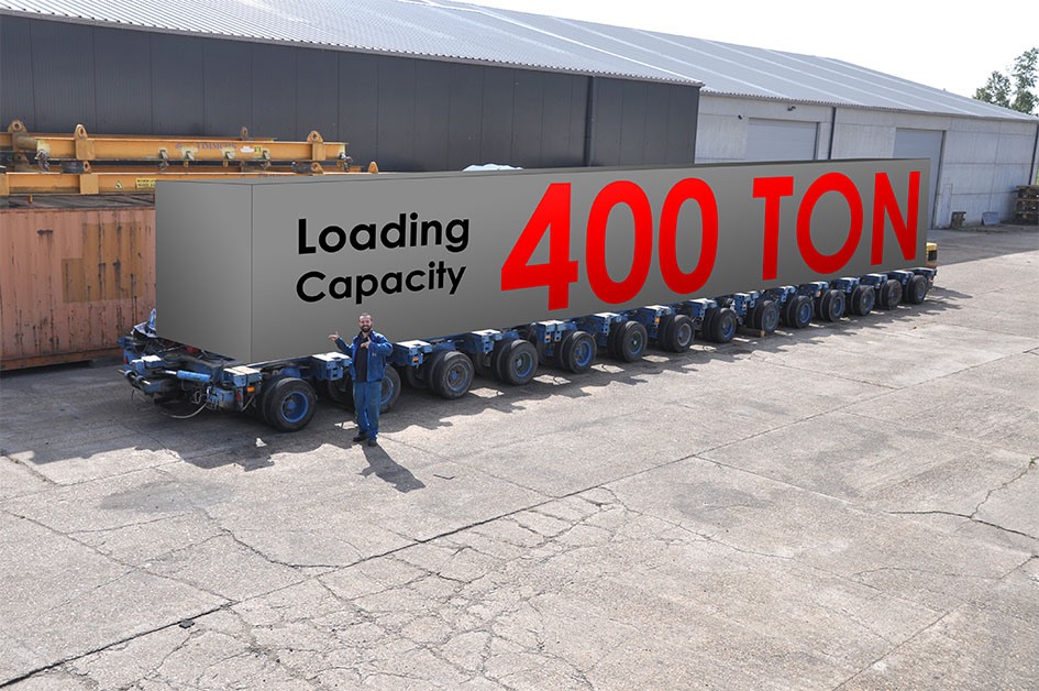 Nicolas, modular trailer 400 ton