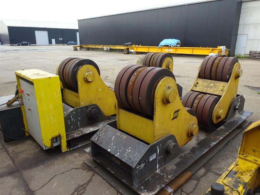 Esab Pema turning gear, 120 ton