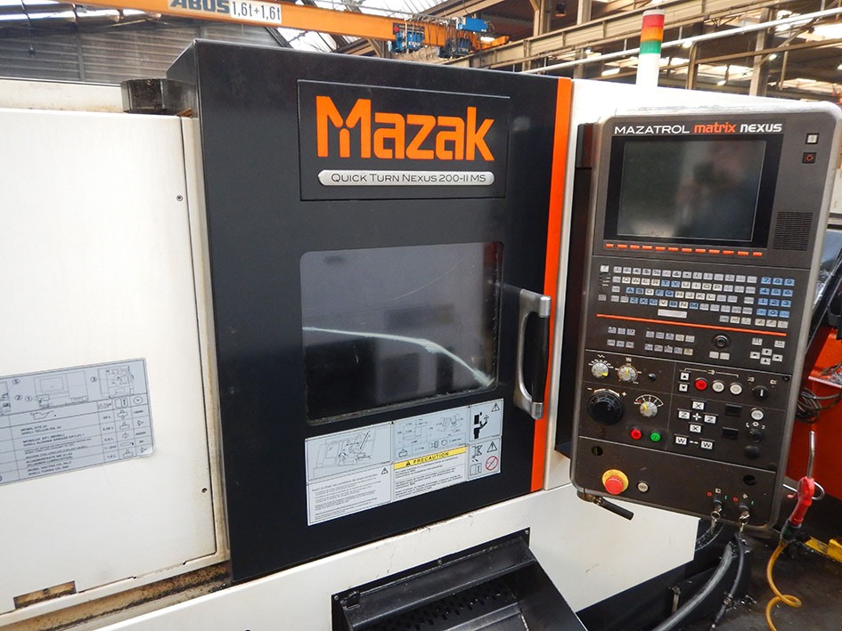 Mazak, Quick Turn Nexus 200-II MS Ø 380 mm CNC