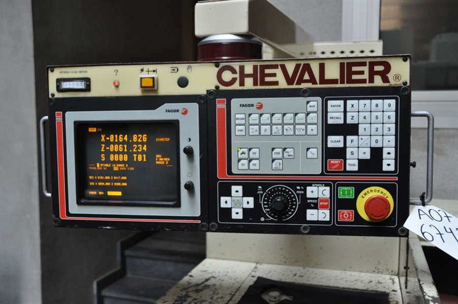 Chevalier, FCL 1840 - Ø 460 x 1000 мм CNC