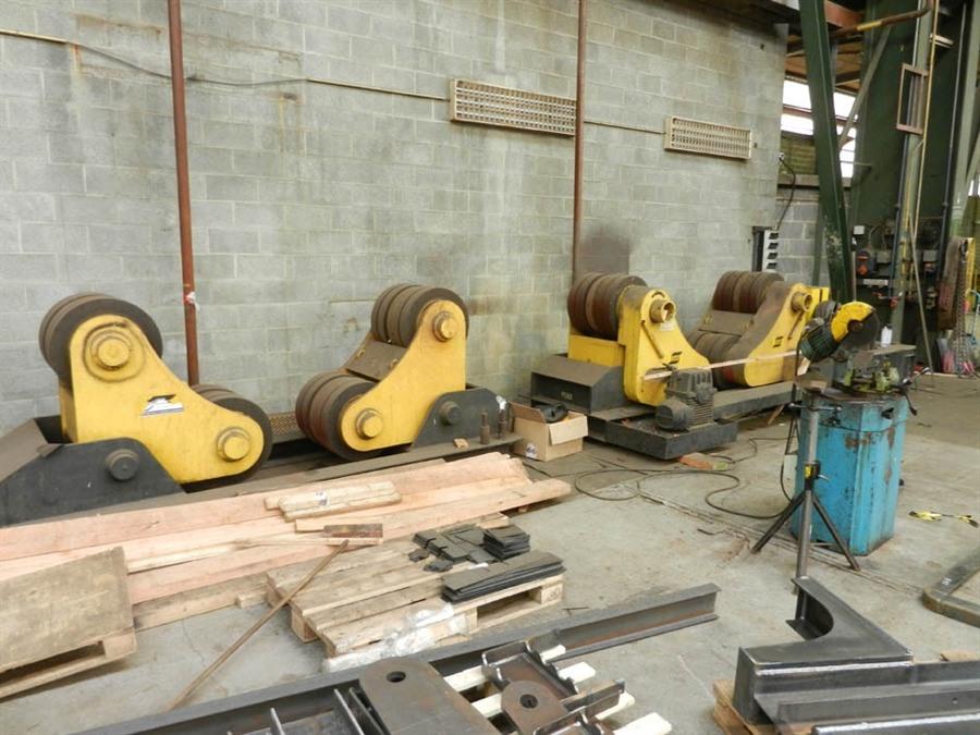 Esab Pema turning gear, 120 ton