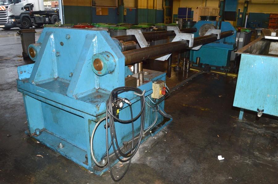 Press for rolls/tubes, 100 ton