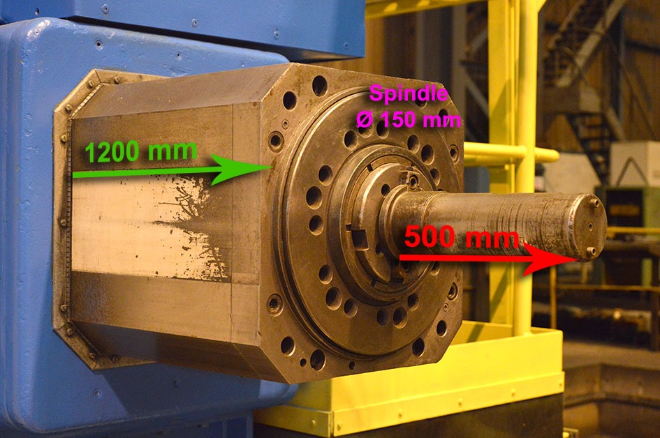 Skoda/Defum, X: 12 000 - Y: 3000 - Z: 1200 mm CNC