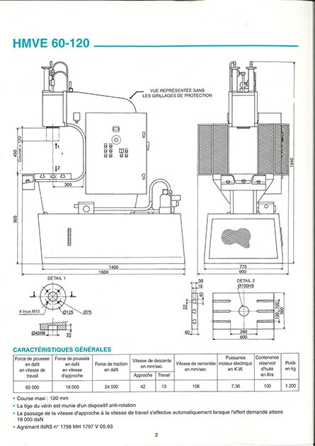 Hydroïl, 60 ton