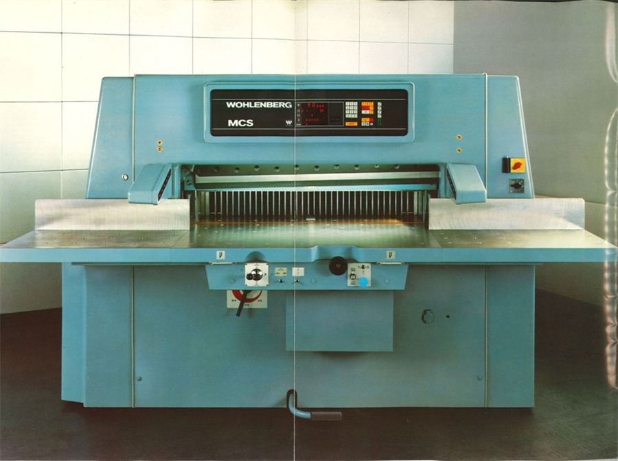 Wohlenberg, 1320 мм CNC (paper/plastic)