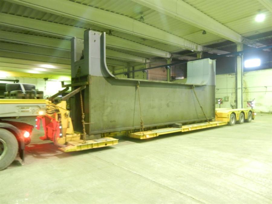 Bakker 500 ton, Dish end forming press