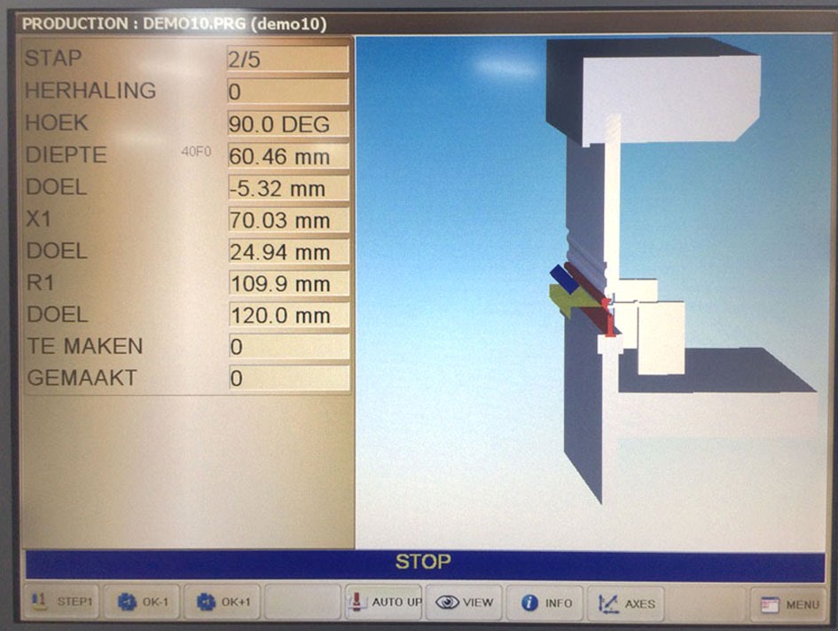 LVD PPEB-EQ, 80 т x 2500 мм CNC