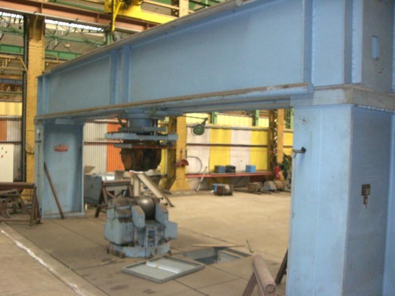 Favrin 100 ton, Plateroll / Dish end forming