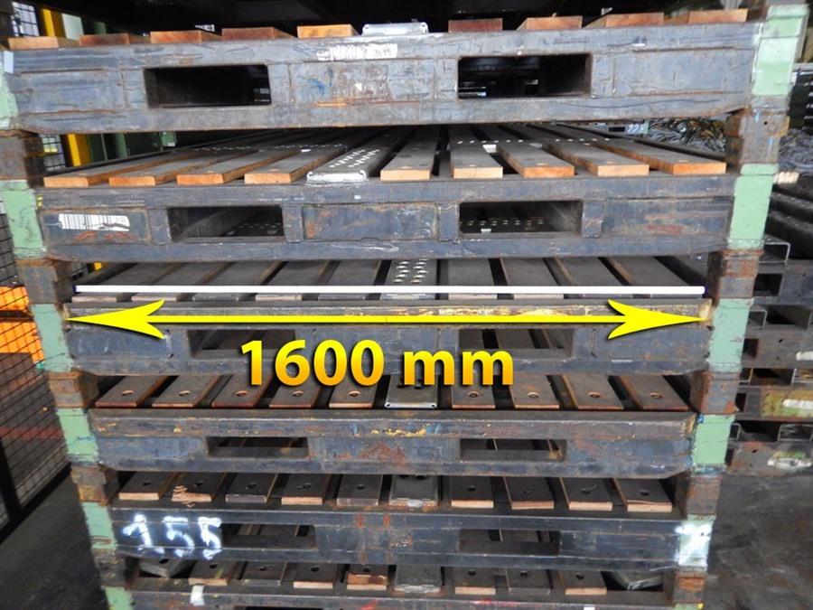 Steel pallets, 3200 x 1600 x 200 mm