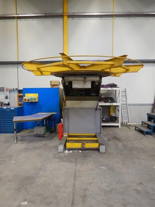 Esab welding positioner, 7 ton