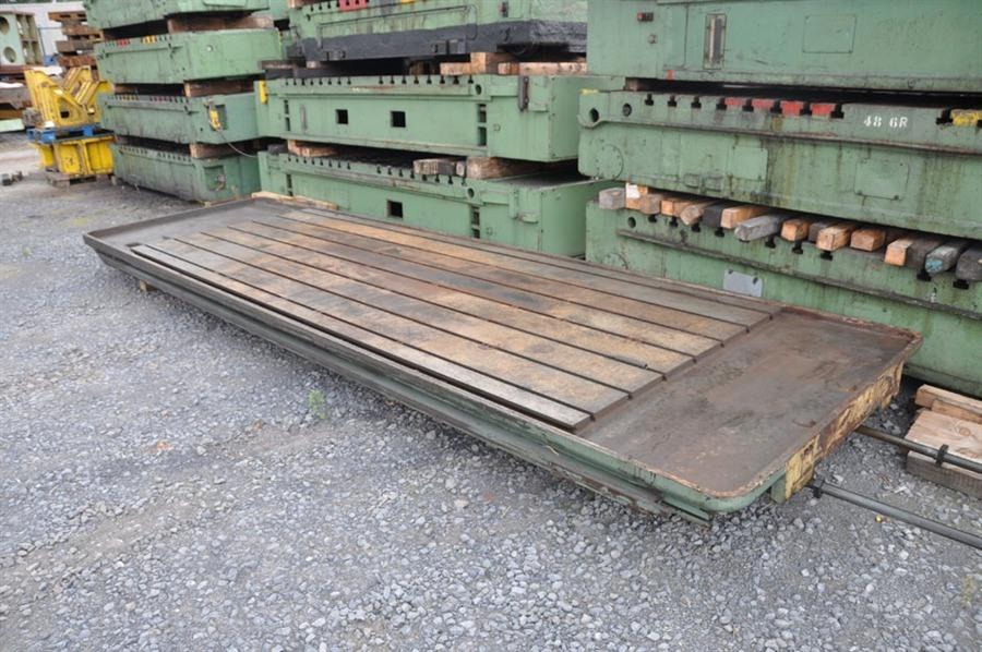 T-slot Table, 4090 x 1500 mm
