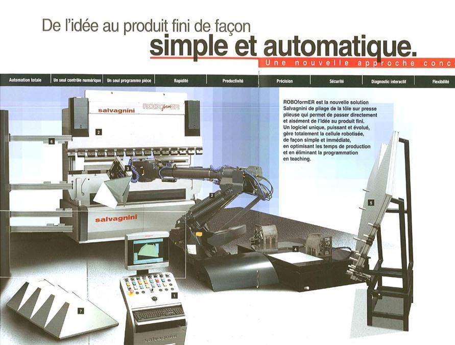 Salvagnini, Roboformer 135 т x 4100 CNC