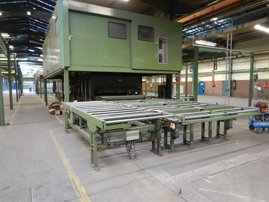 Wemhörner VSF, 600 ton sandwich panelpress