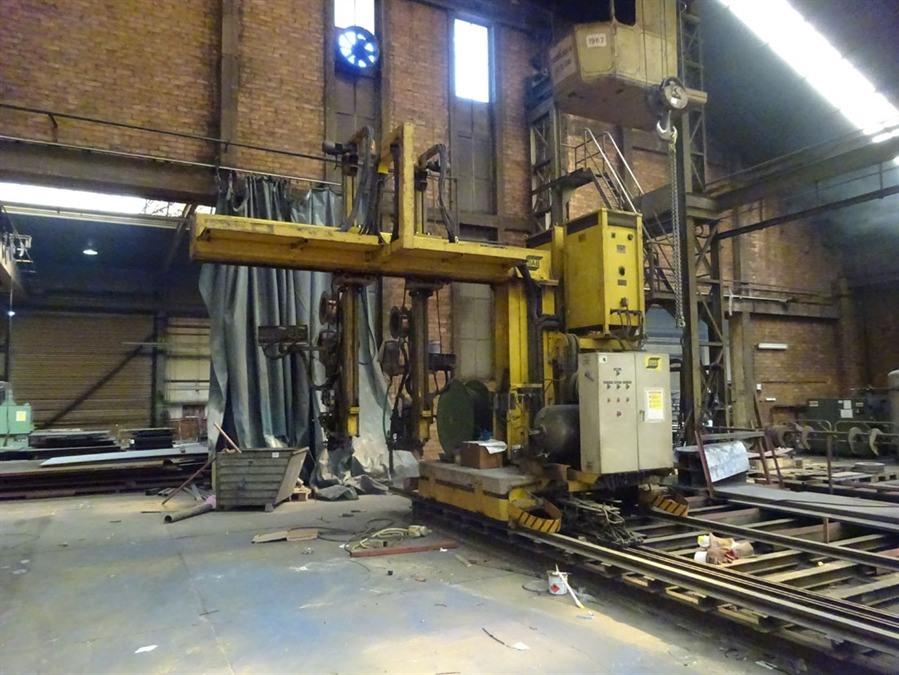 Esab welding crane, for composite beams