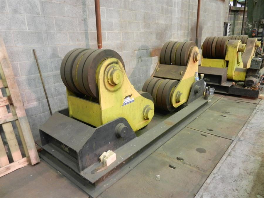 Esab Pema turning gear, 120 ton