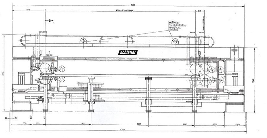 Schlatter CNC, GNPB 48/20/280 seam/roll welding