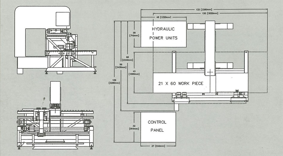 Piranha, SEP 120 ton CNC