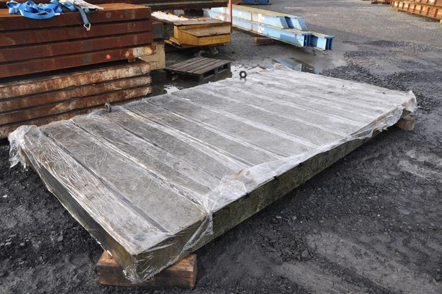 T-slot Table, 2200 x 4500 mm