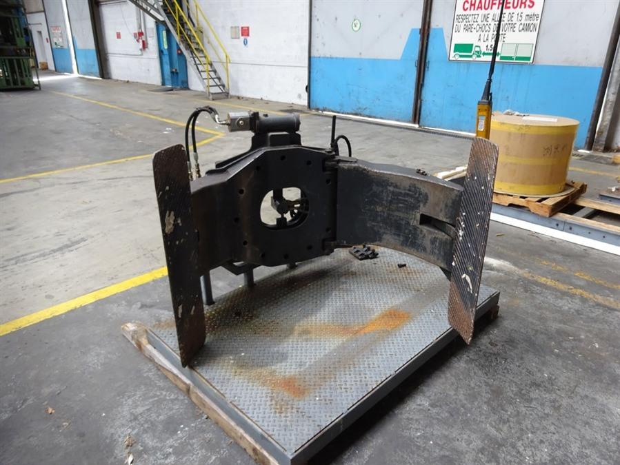 Forklift attachment, Kaup roll clamp