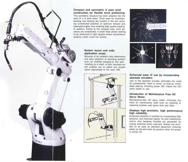 OTC, Welding robot 350 TB