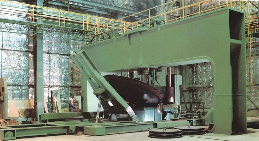 Favrin 100 ton, Plateroll / Dish end forming