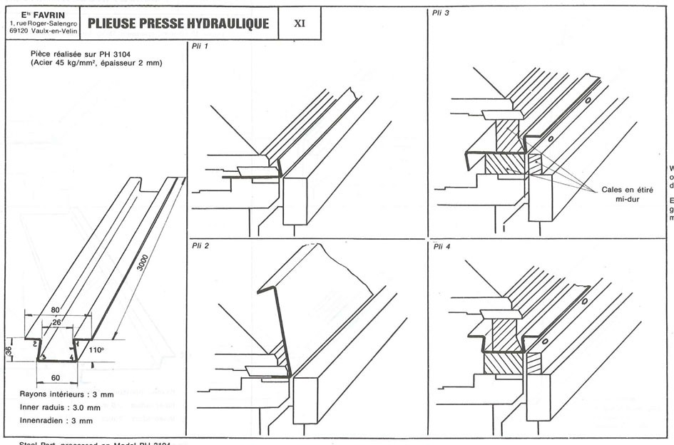 Favrin P3H, 3000 x 3 мм CNC