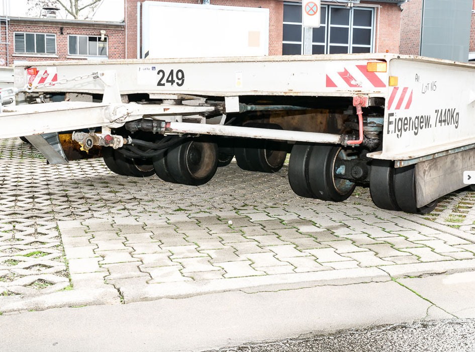 Loading cart, 100 ton