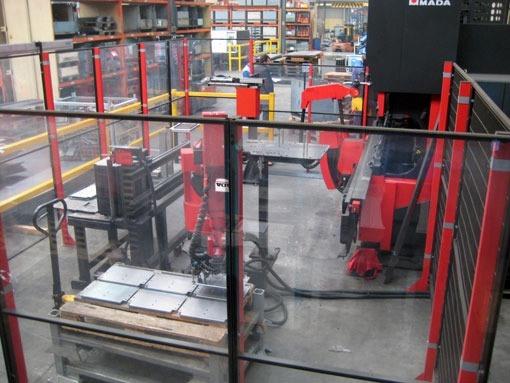 Amada, Astro 100T x 3220 CNC Robot bending Cell