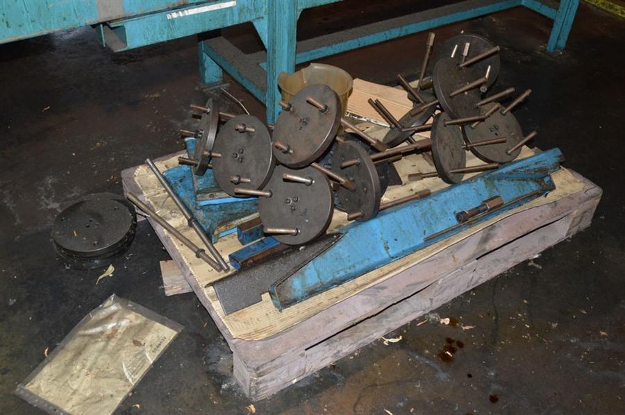 Press for rolls/tubes, 100 ton