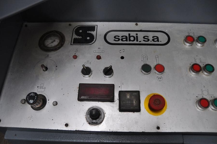 Sabi VBS 500A, CNC sawing under angle