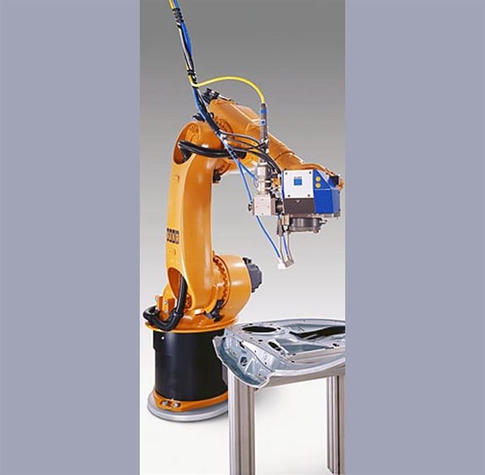 Trumpf - Kuka, YAG laser beam welding - robot