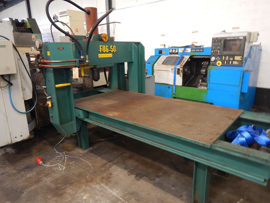 Fug mobile straightening press, 50 ton