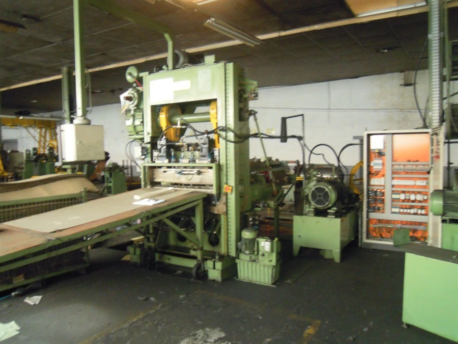 Schalch, 150 T + decoiler/feeder/cut to length