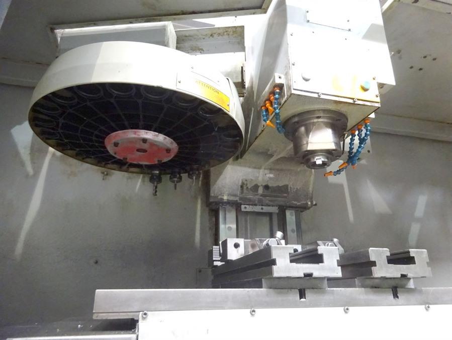 Bridgeport VMC 1000/22, X: 1020 - Y: 510 - Z: 500 mm CNC