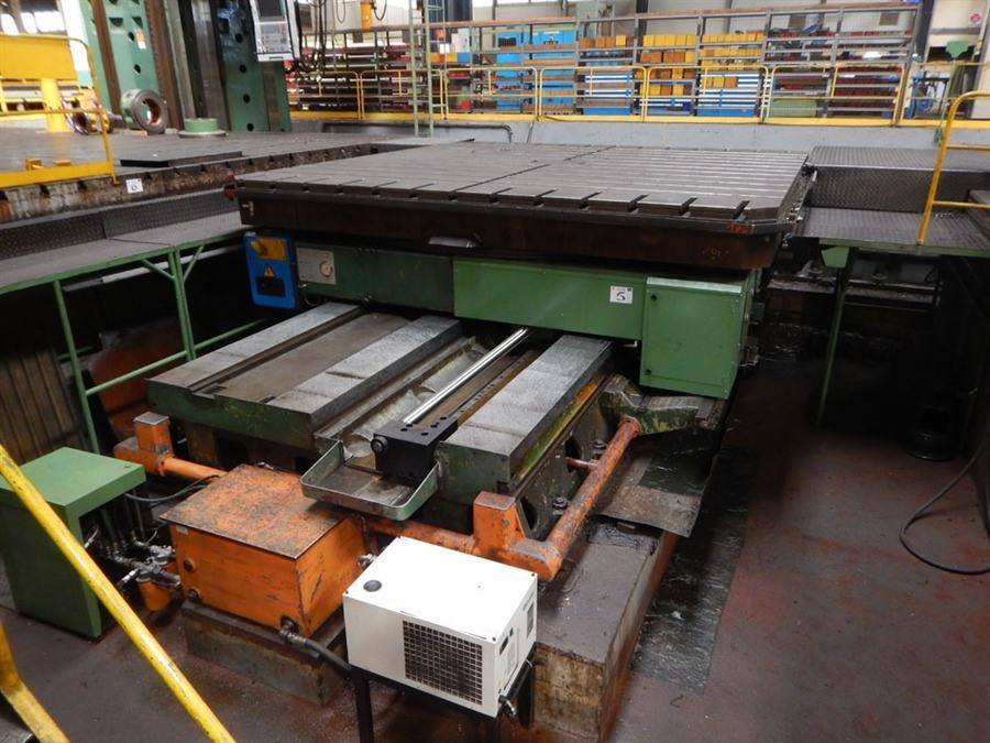 Innocenti CNC Turntable, 4250 x 4250 mm, 130 ton