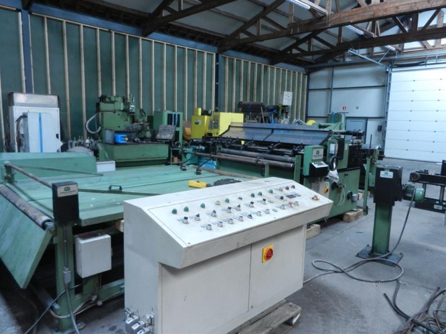 Gabella cut to length/slitting line, 1550 x 2 mm CNC