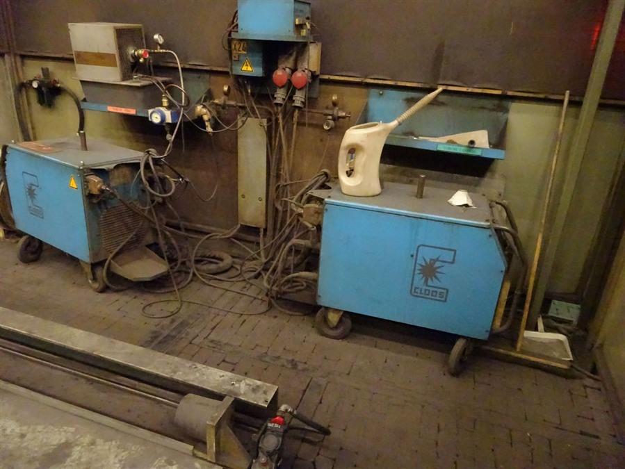 Cloos Romat 310, welding robot for big pieces