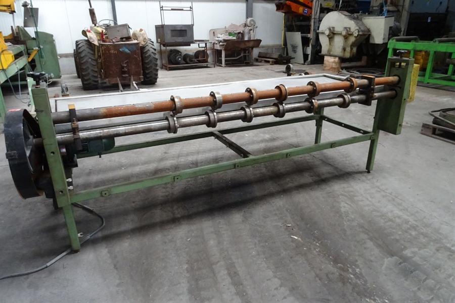 ZM slitting line, 2500 x 1,5 mm