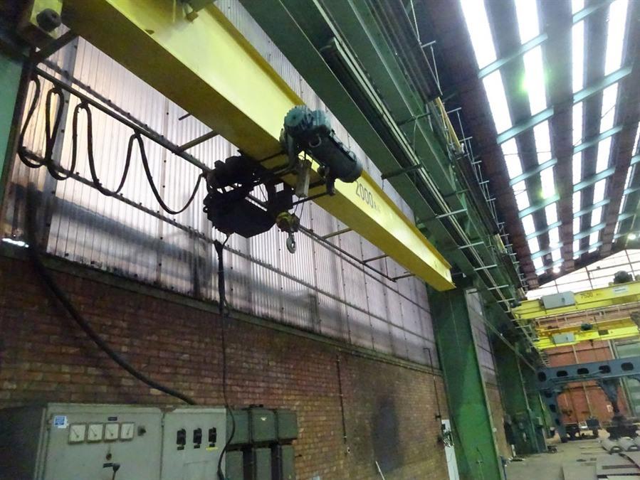 Demag jib crane, 2 ton