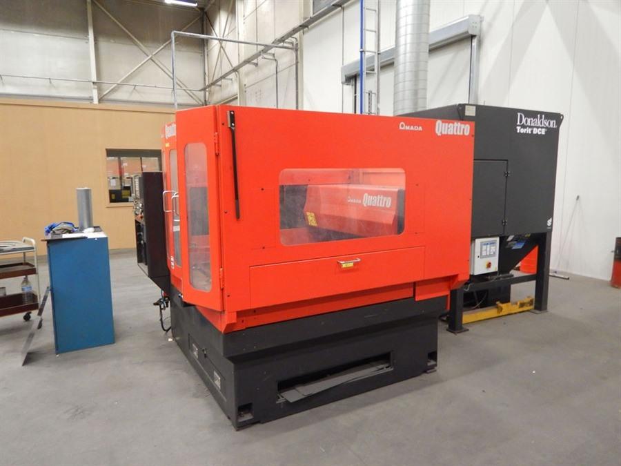 Amada Quattro laser, 1250 x 1250 mm